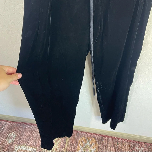 Rag & Bone Jamie Velvet Jumpsuit in Black Size 2 - Picture 11 of 13